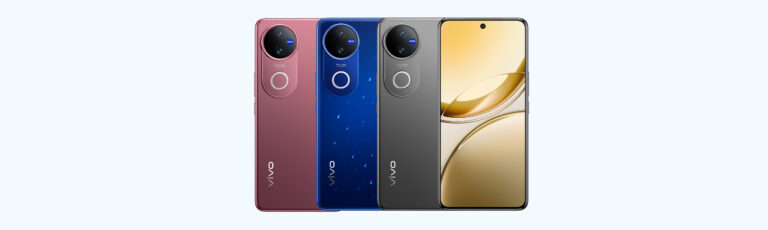 Vivo V50 in all 3 colors